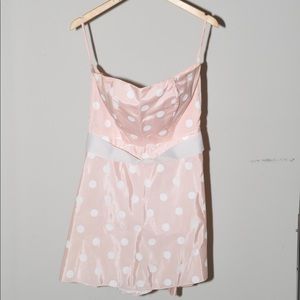 Women’s Retro Rockabilly Polka Dot A Line Dress